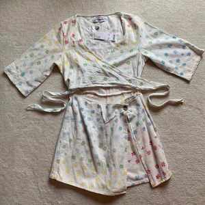 Urban Outfitters Summer Wrap Romper